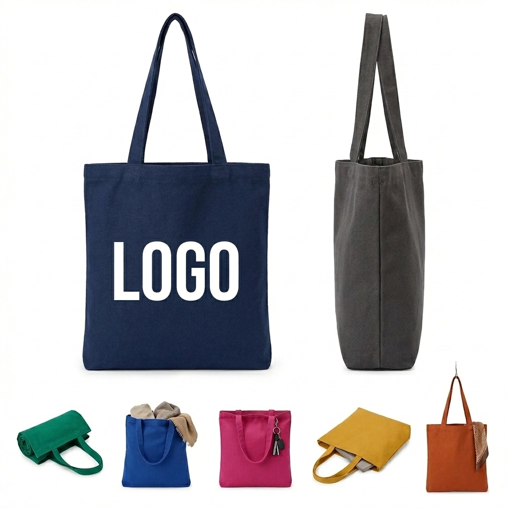 Versatile Heavyweight Cotton Promotional Tote Bag for Gifts and Events