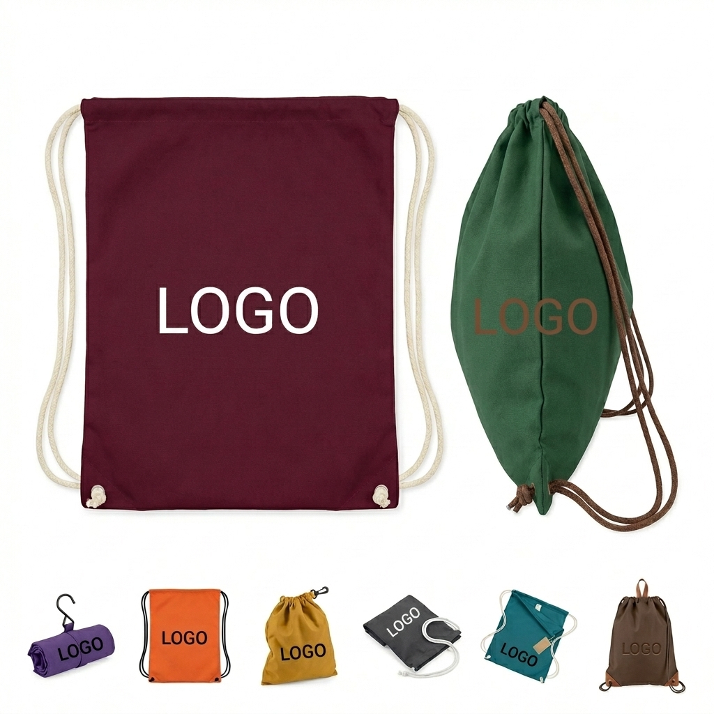 Versatile Polyester Drawstring Sack for Gym, Travel & Daily Essentials