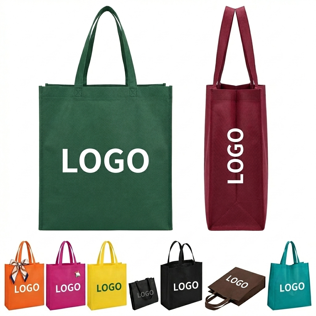 Minimum Order 20pcs Spacious 10.2x12.8" Eco-Friendly Grocery Tote Bag