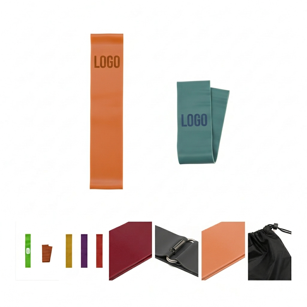 SereneGrip Skin-Friendly Yoga Stretch Band with Durable TPE Material