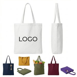 Sturdy Canvas Tote Bag for Trade Shows and Shopping