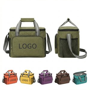 All-Day Fresh Insulated Cooler Bag with Leak-Proof PEVA Lining